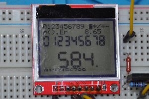 Дисплей HX1230