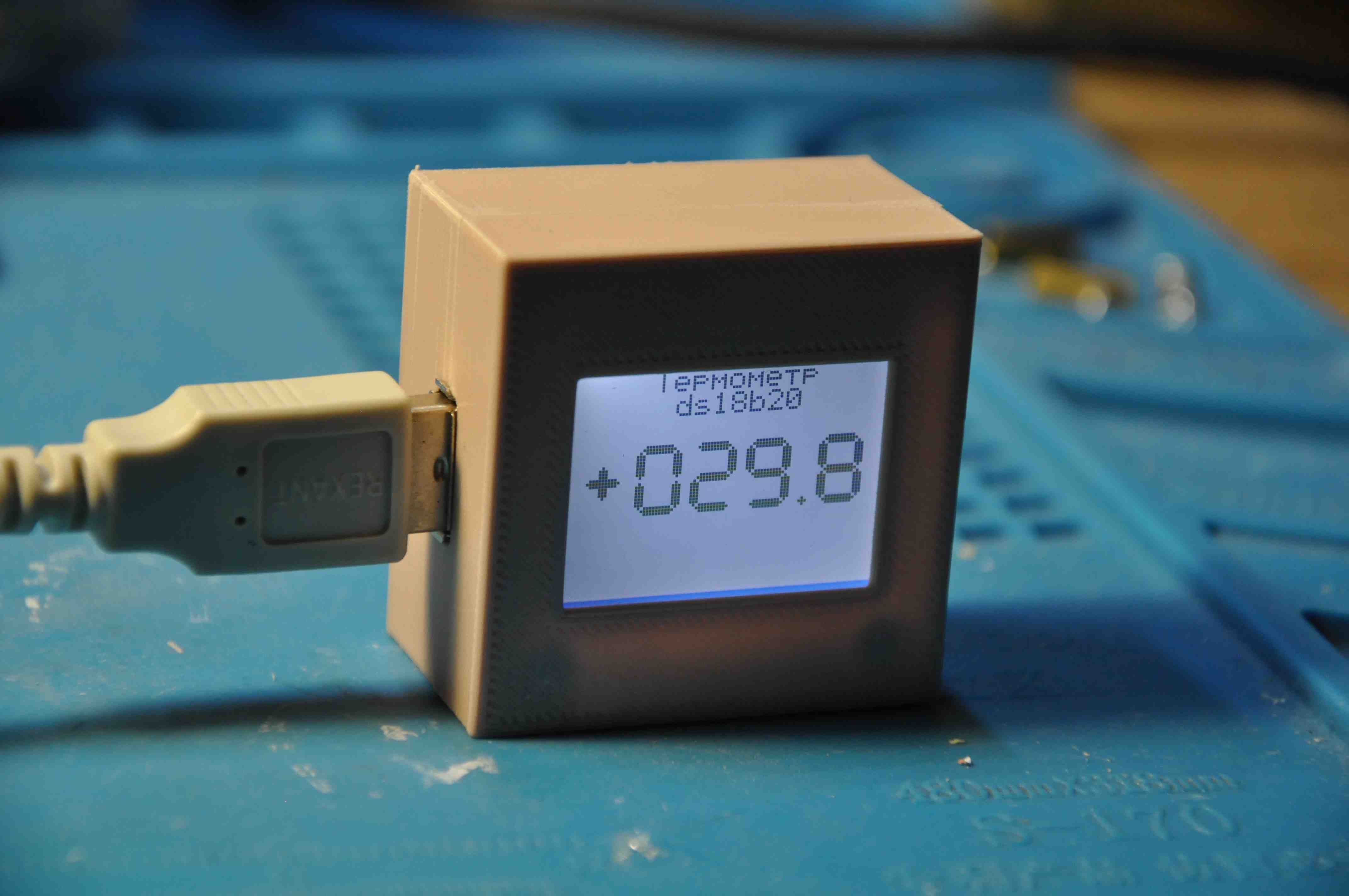 Термометр в собраном виде