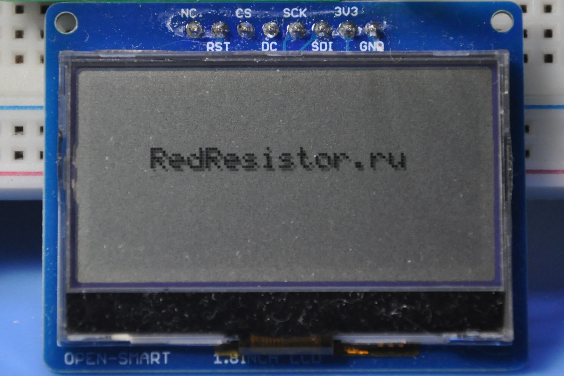 OPEN-SMART 1.8 INCH LCD.