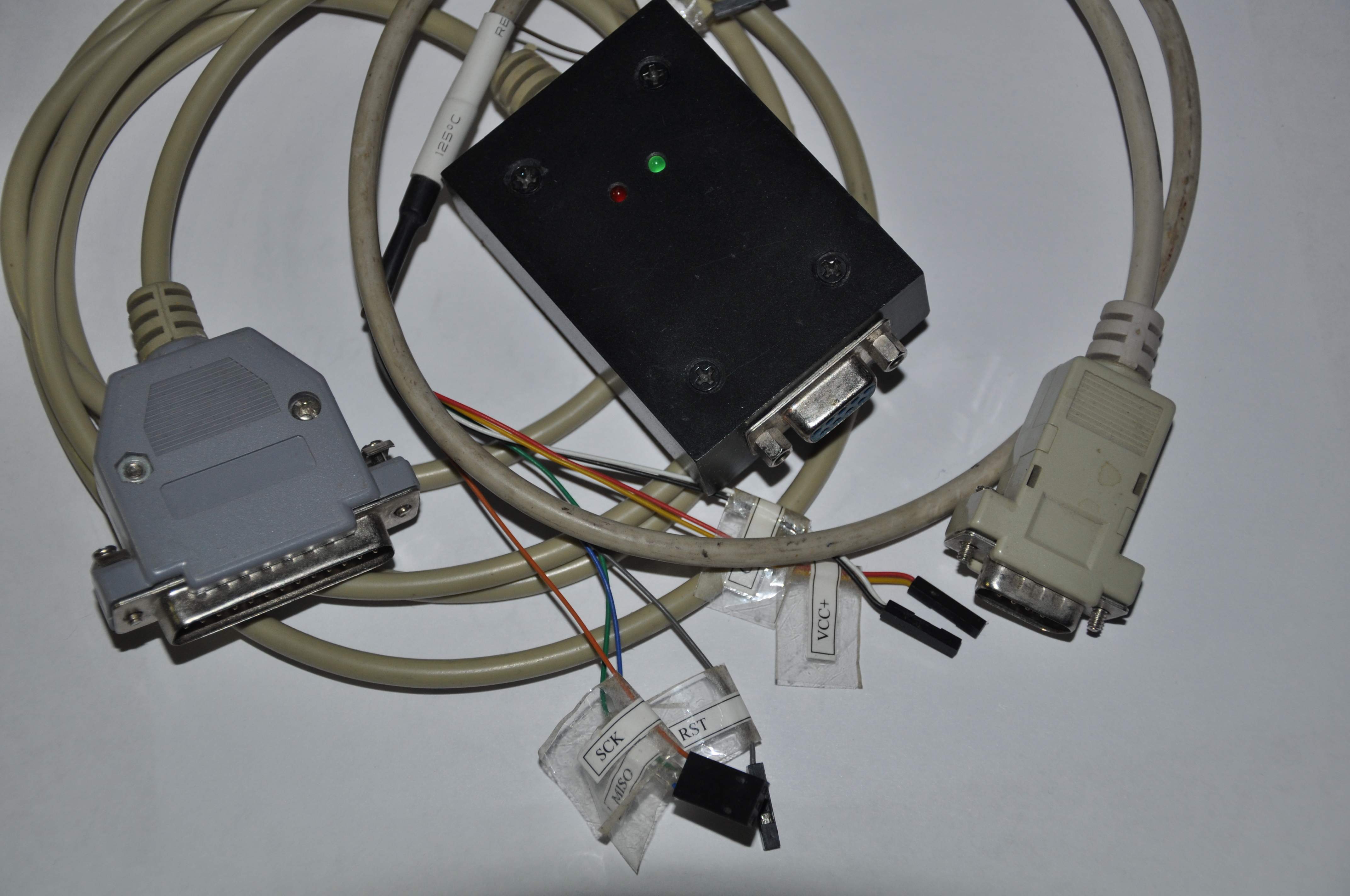 Простой программатор для прошивки AVR контроллеров