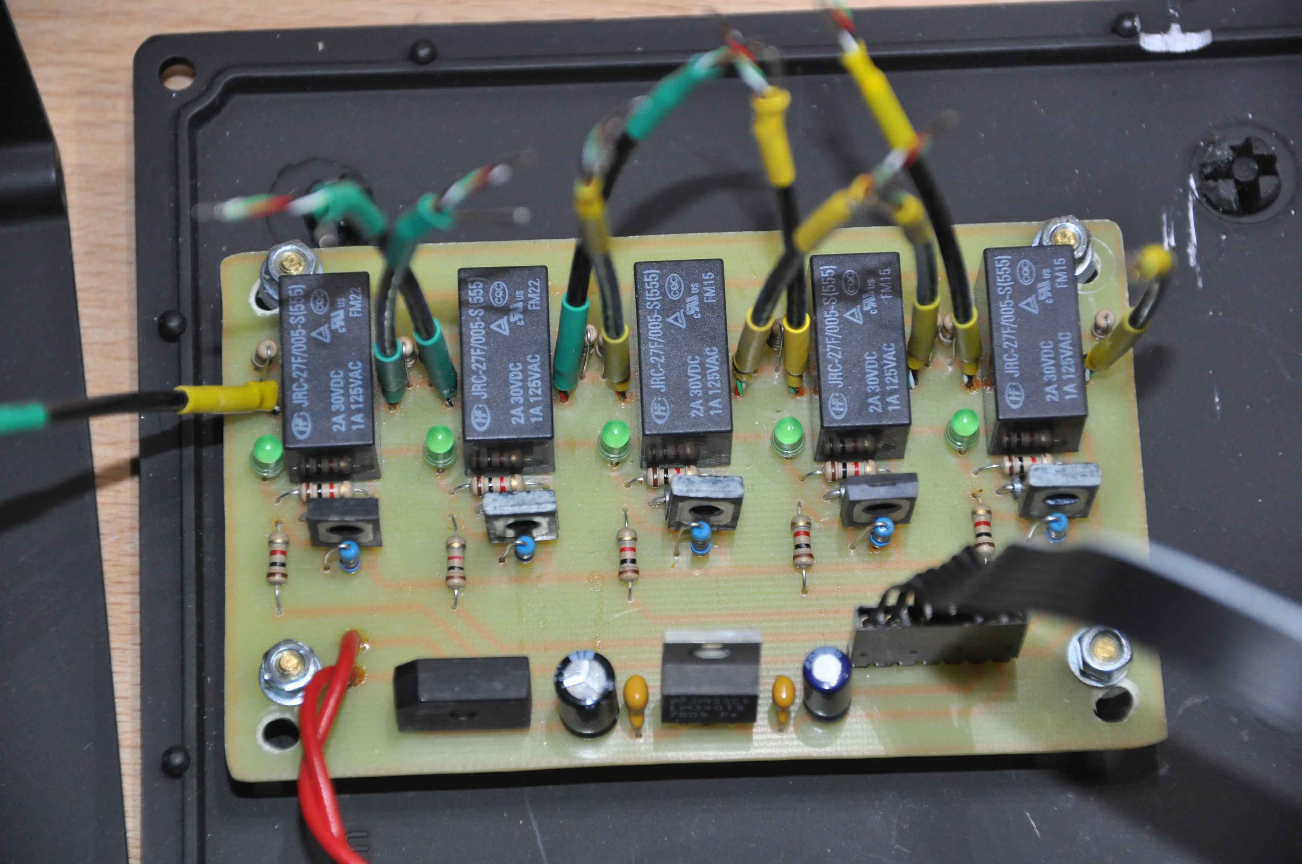 Плата релейной группы