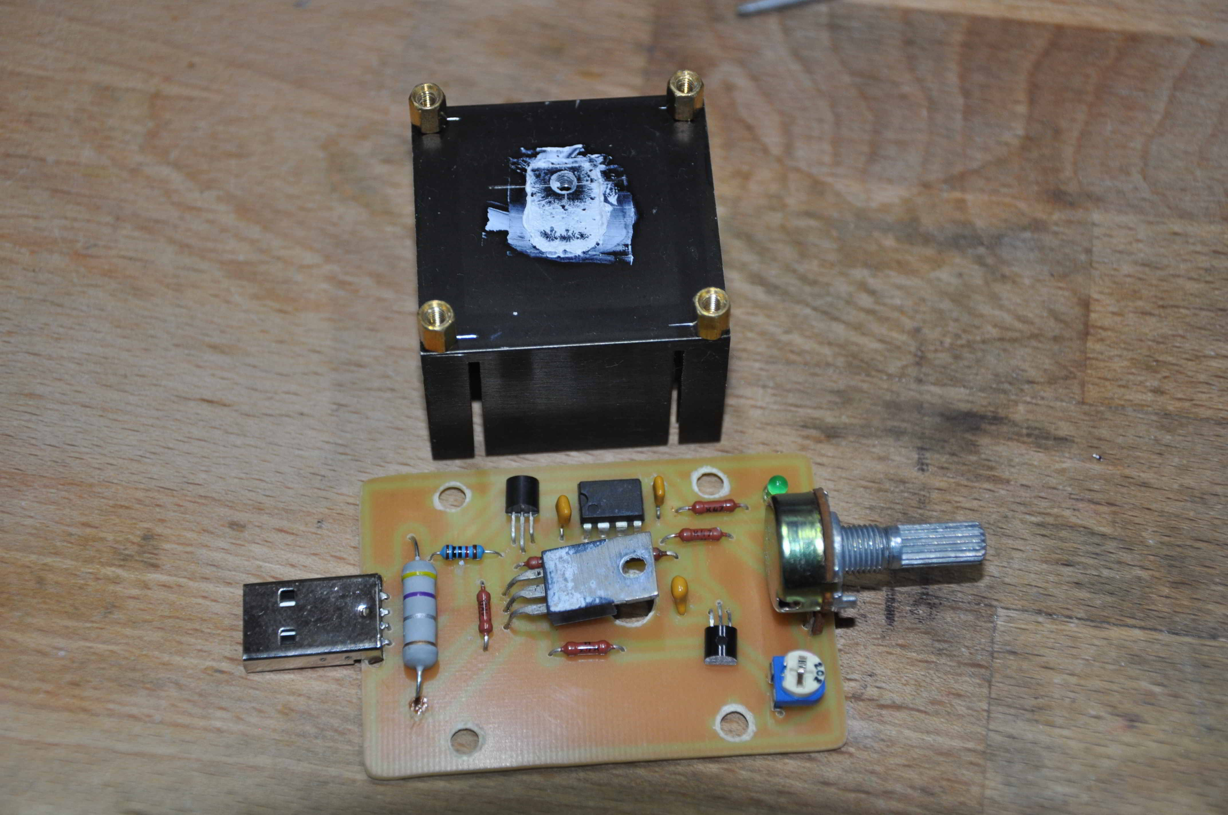 Нагрузка со снятым радиатором