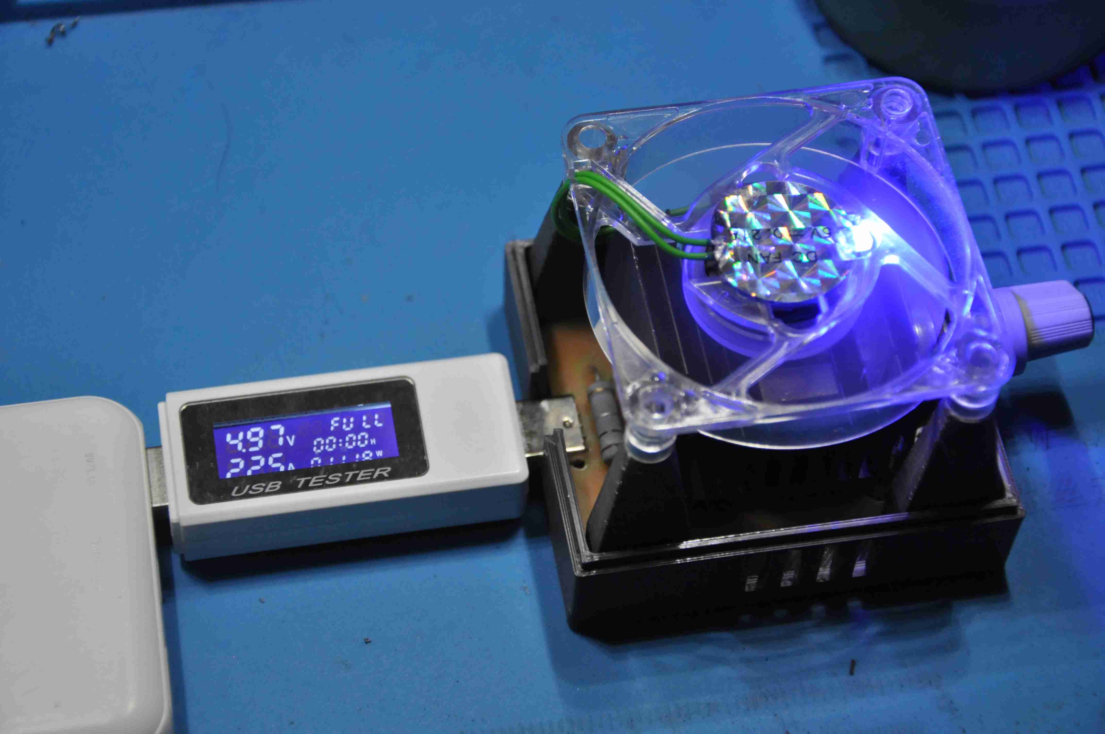 Нагрузка с открытой крышкой