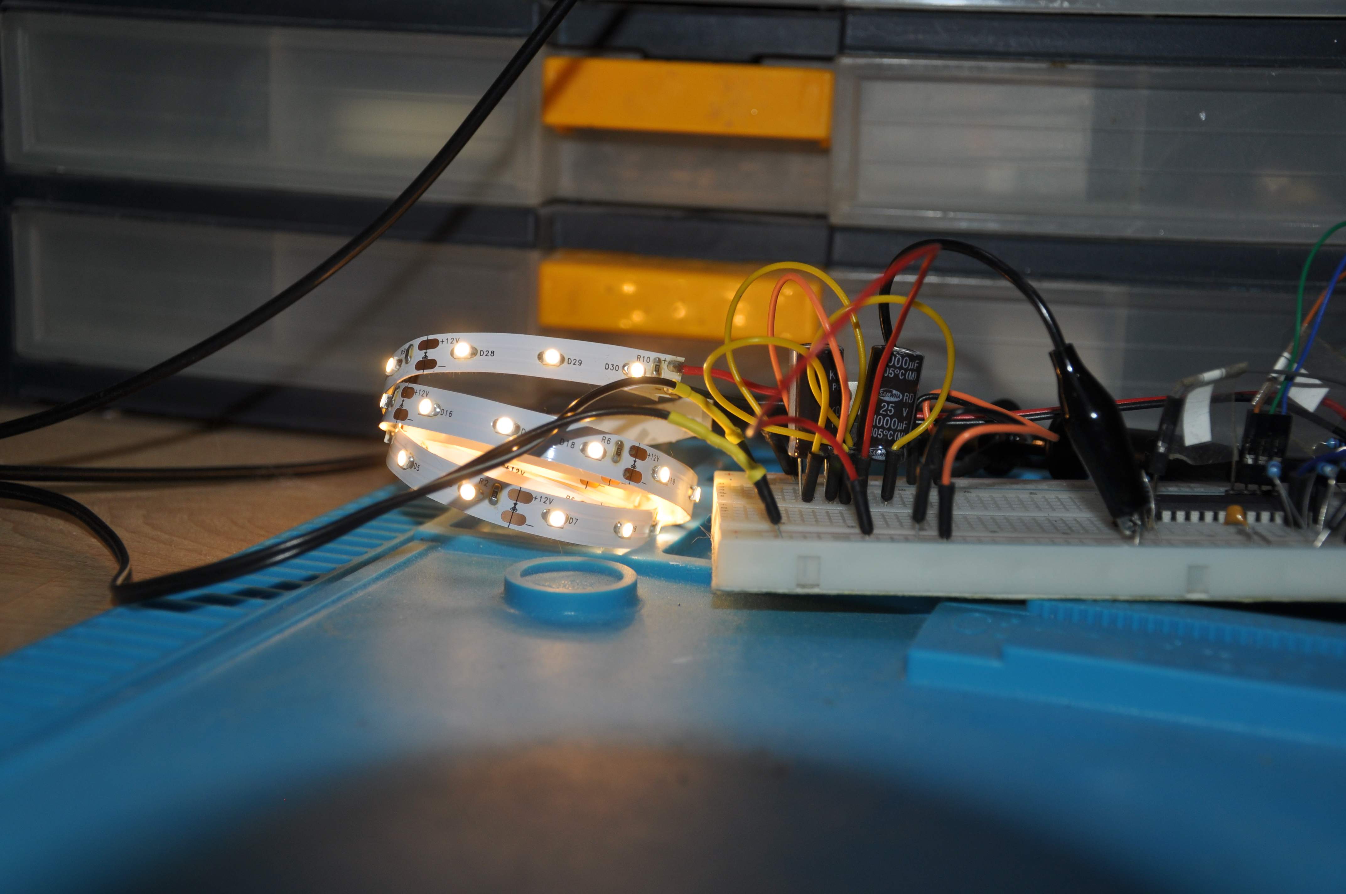 Внешний вид собраной схемы