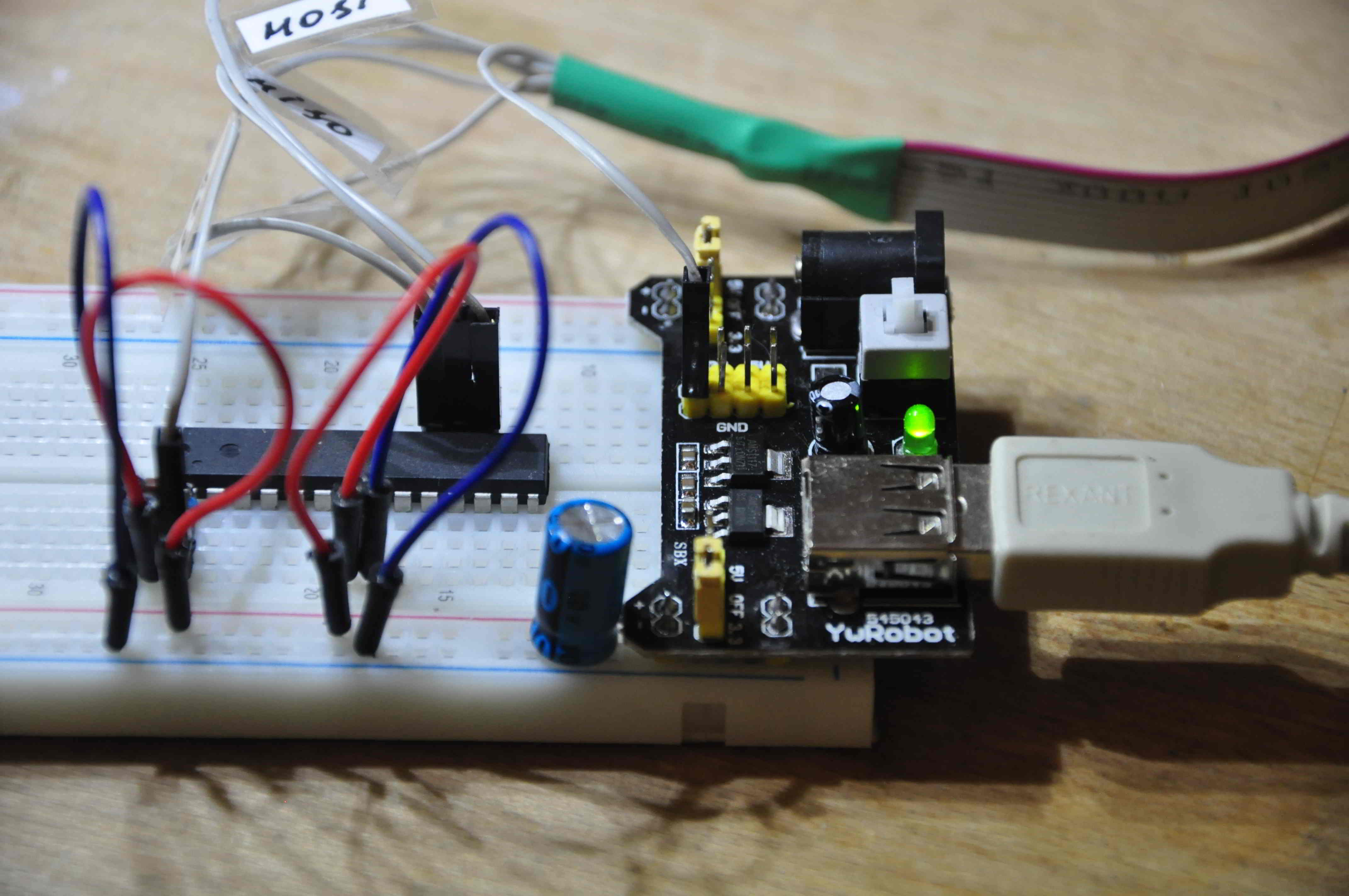 Этапы сборки схемы