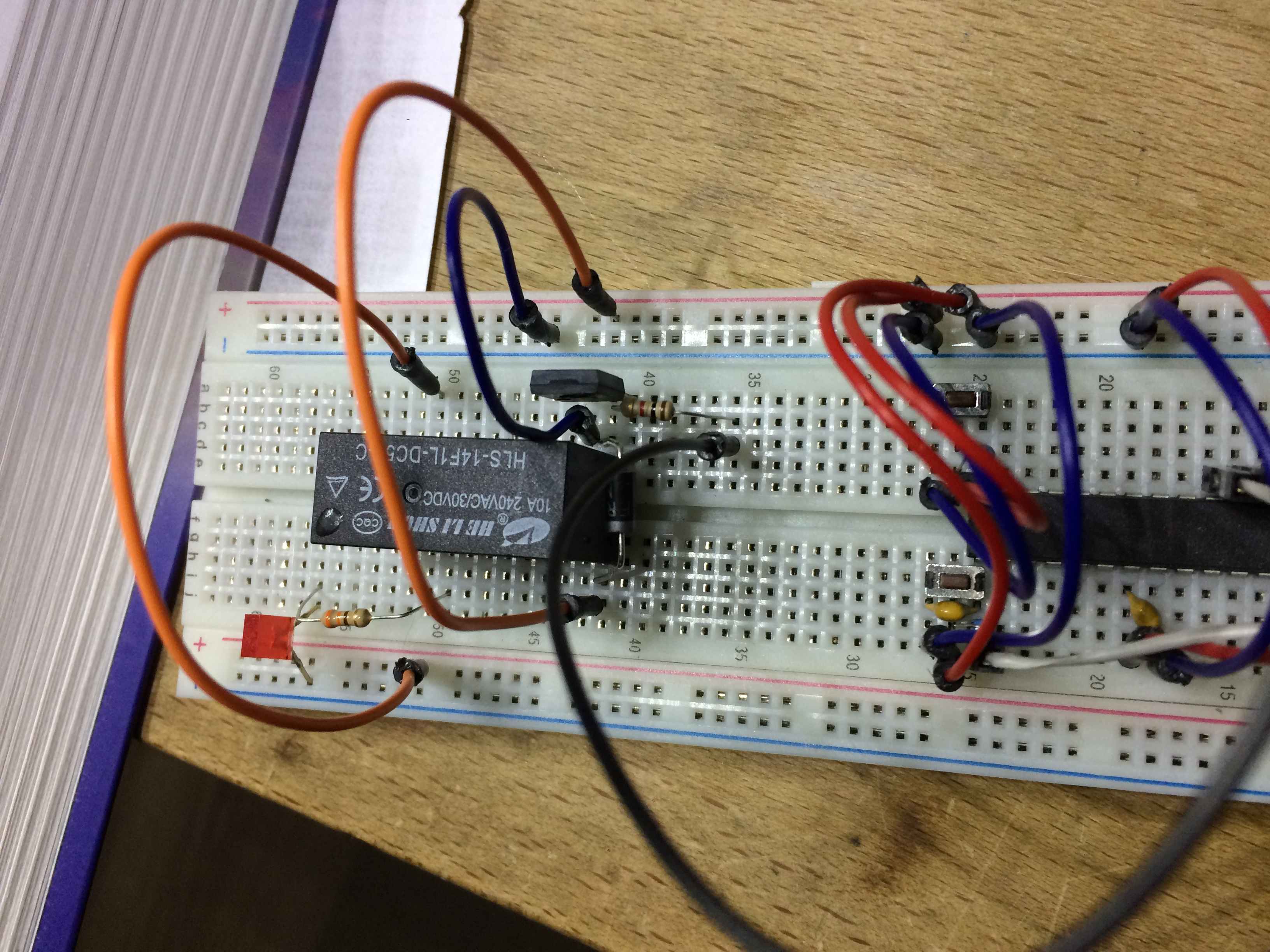 Вид макетной платы 2