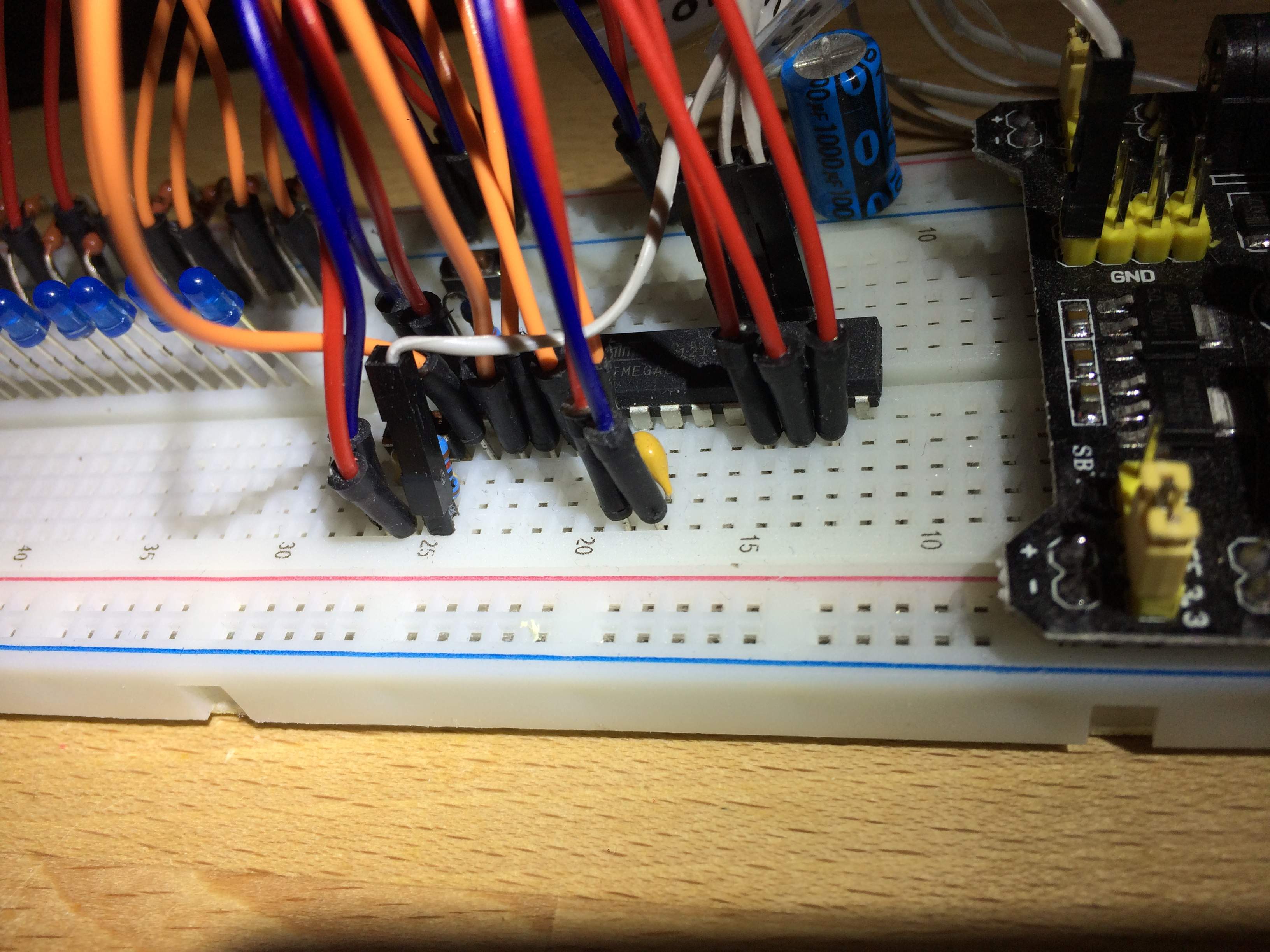 Вид макетной платы 2