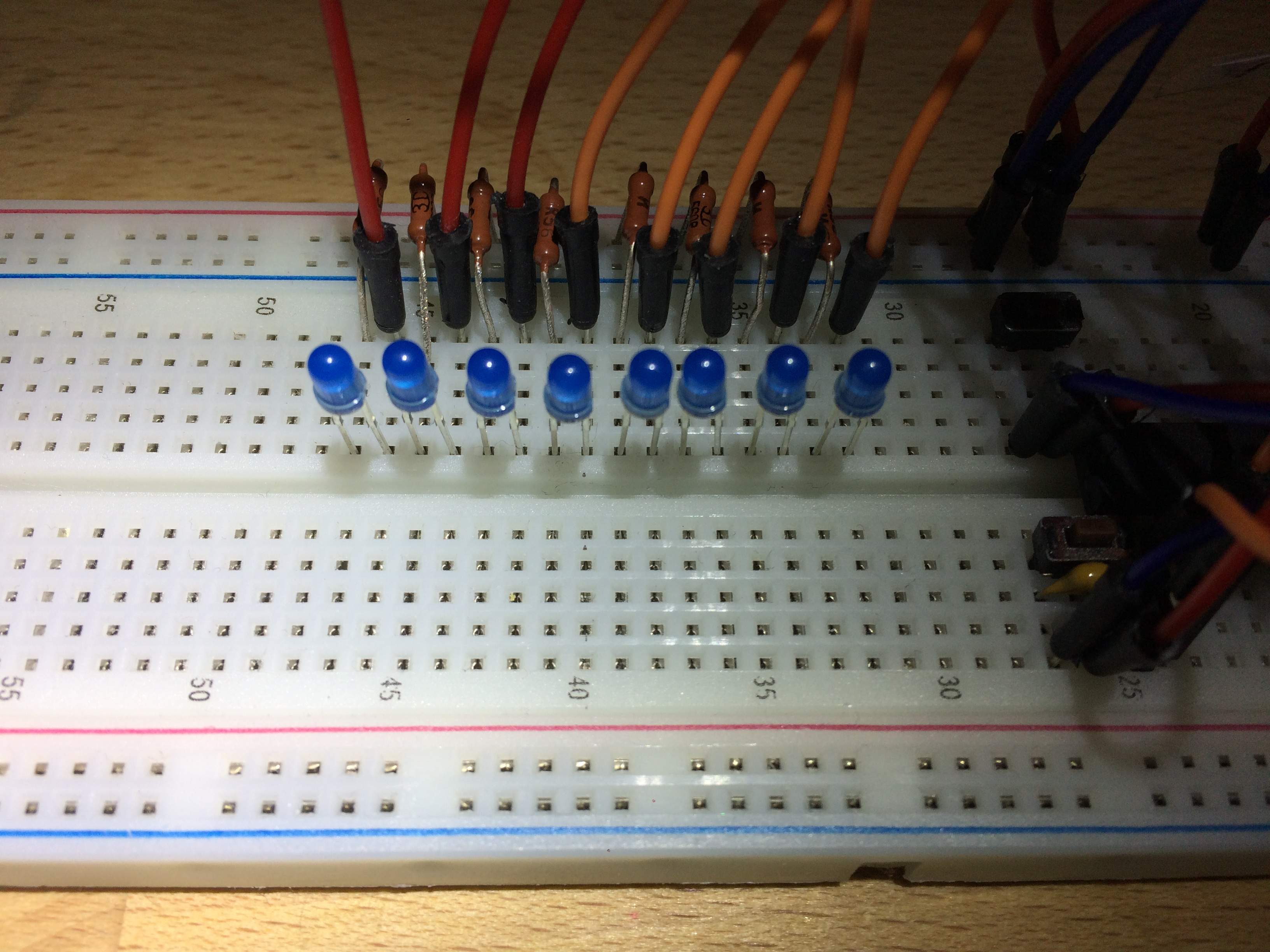 Вид макетной платы 3