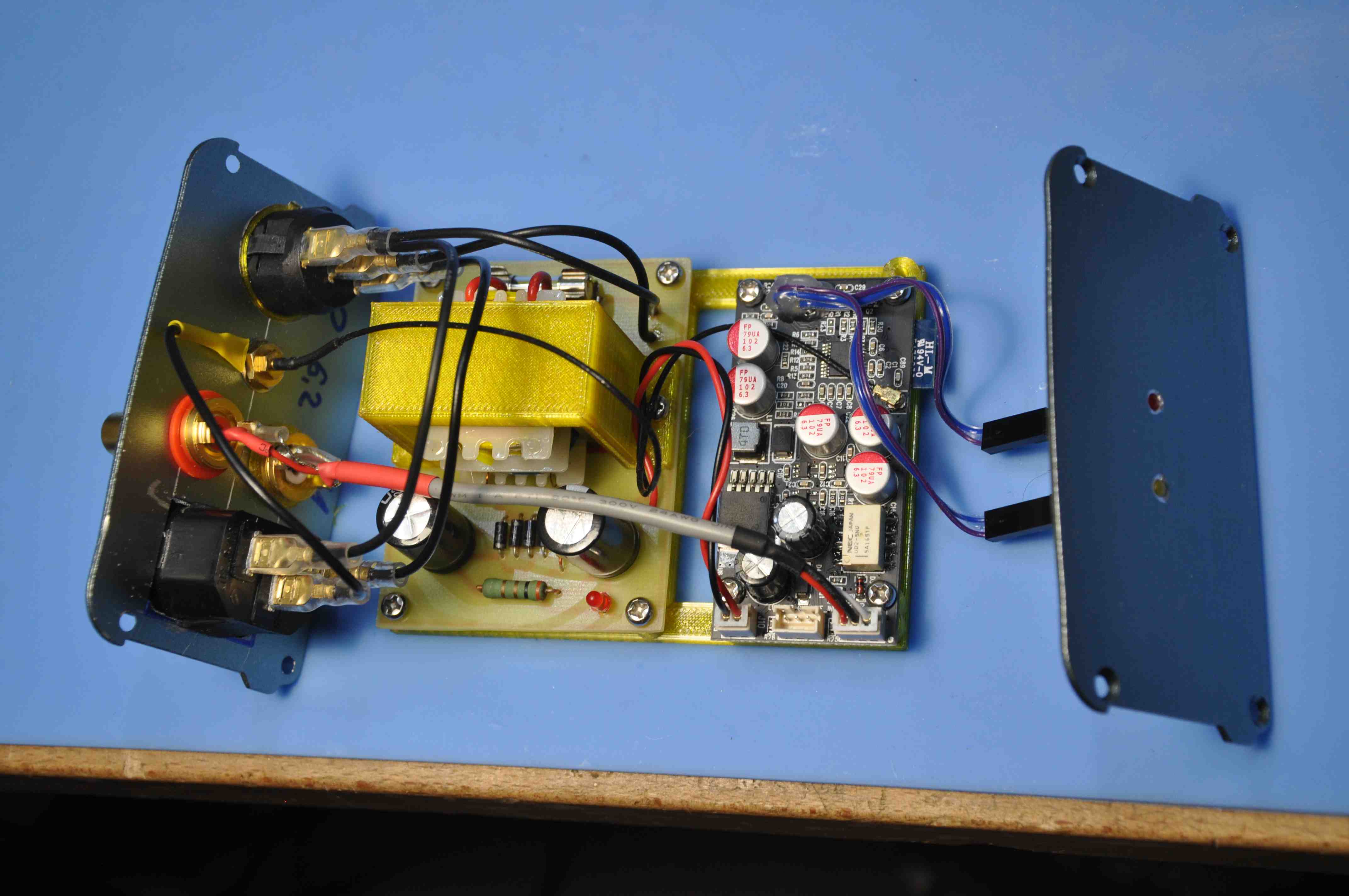 Подключение блоков.