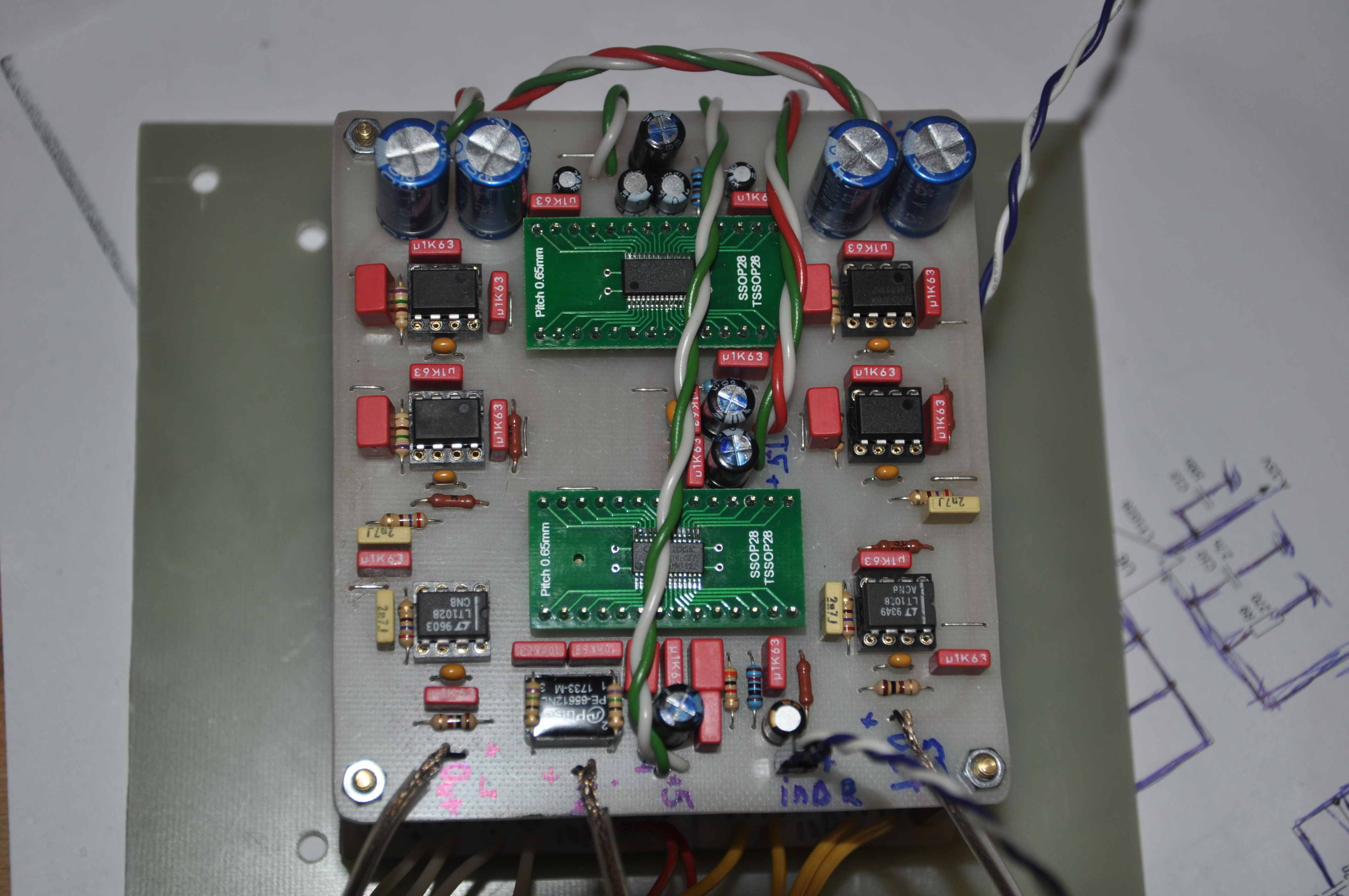 ЦАП в сборе