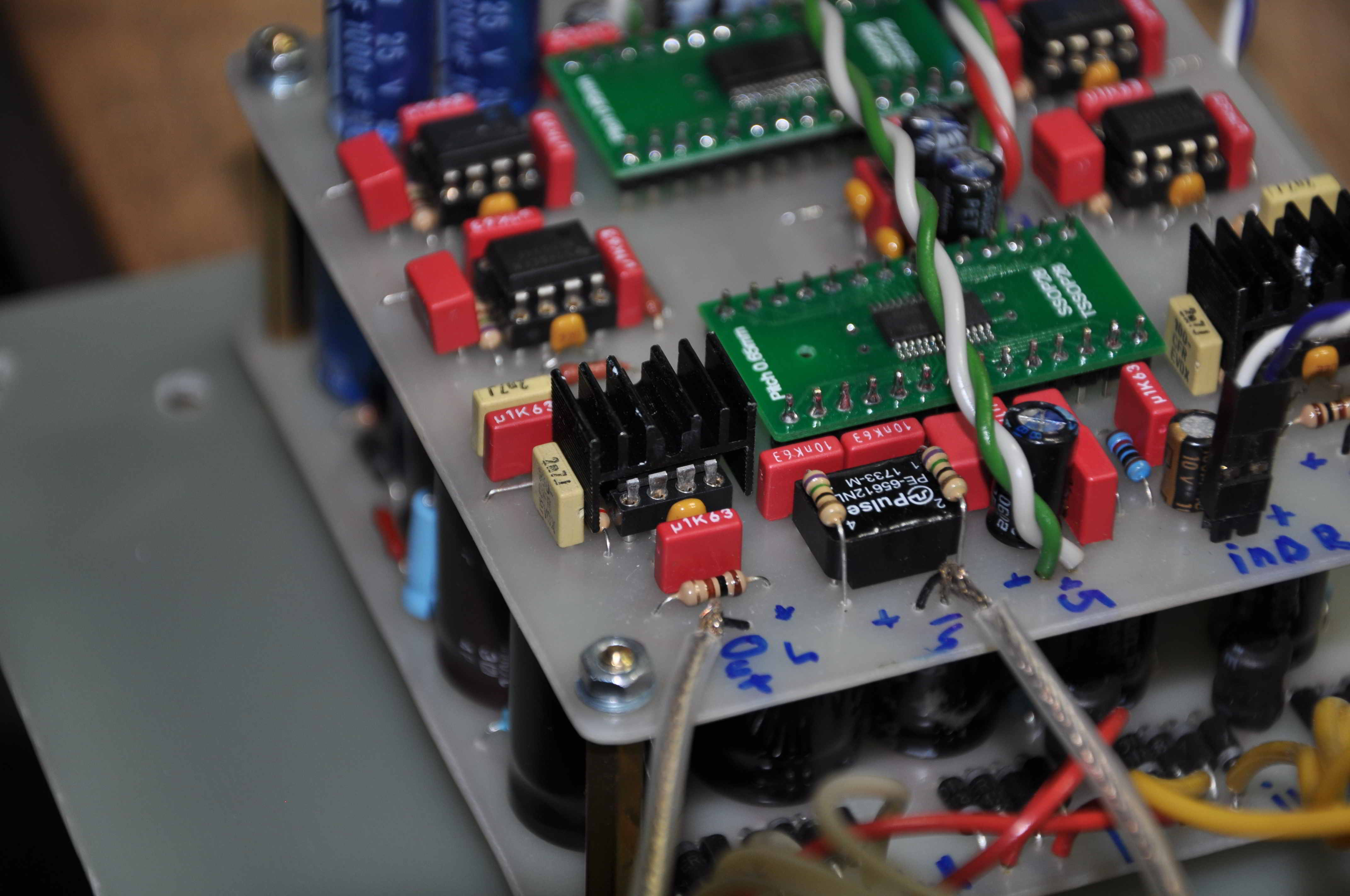 Радиаторы на усилители