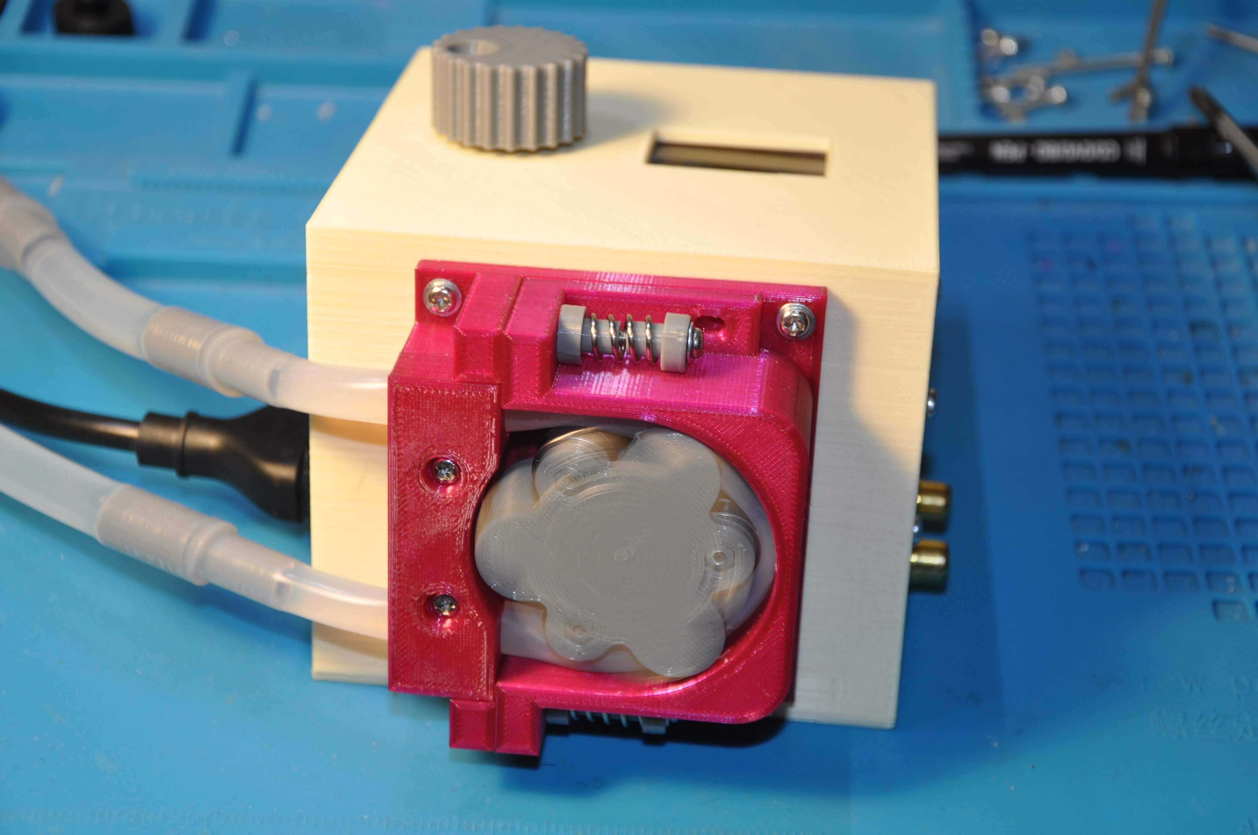 Насос вид сзади