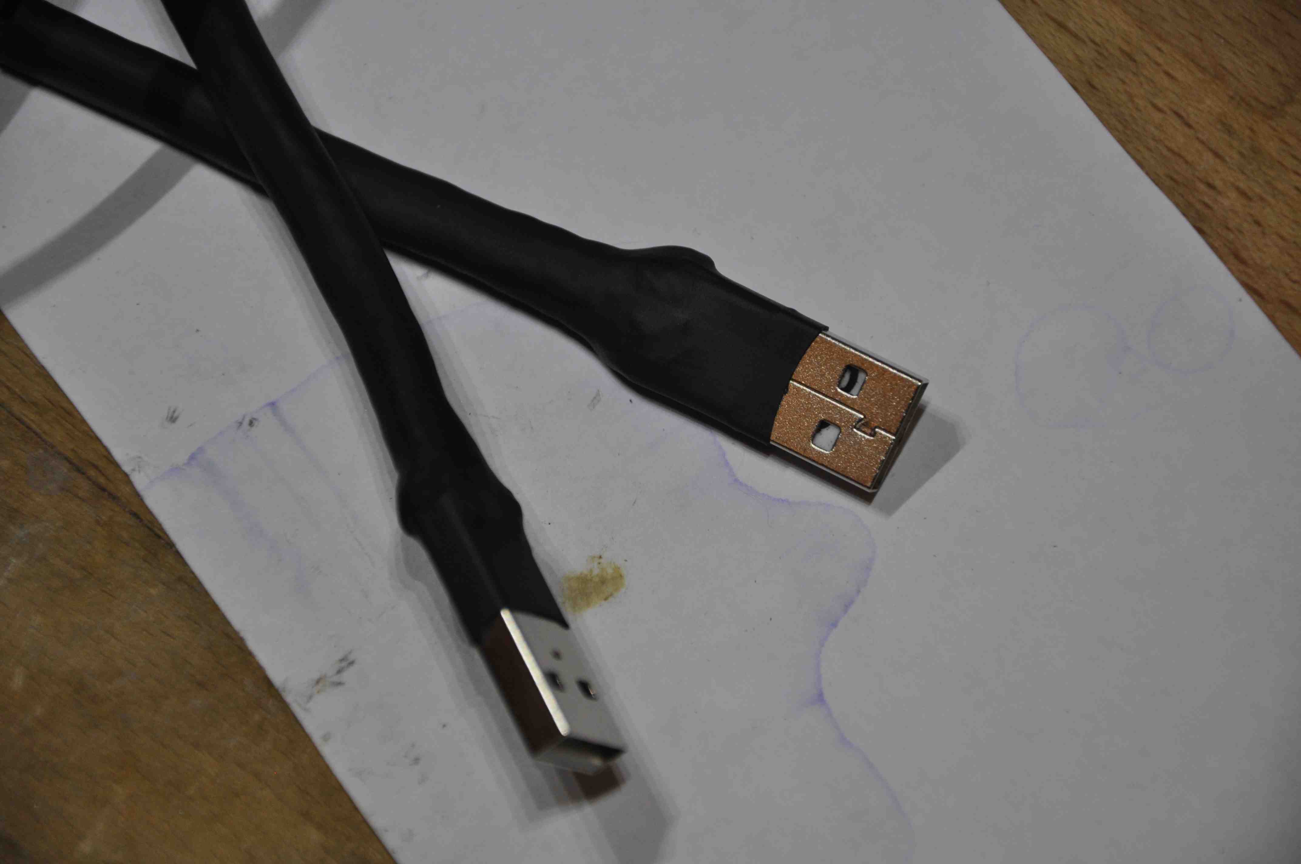 Этапы сборки кабеля