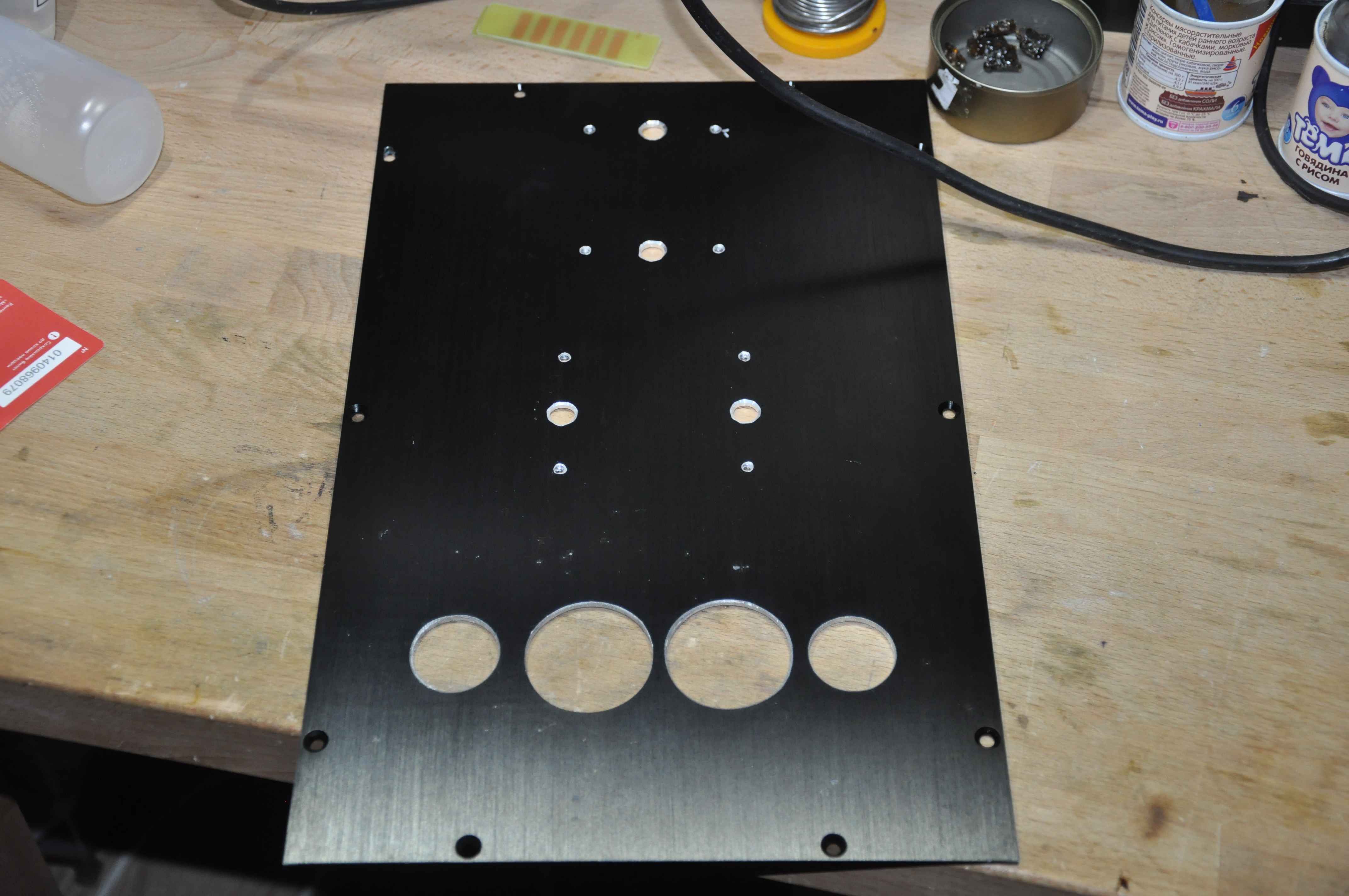 Этапы сборки усилителя