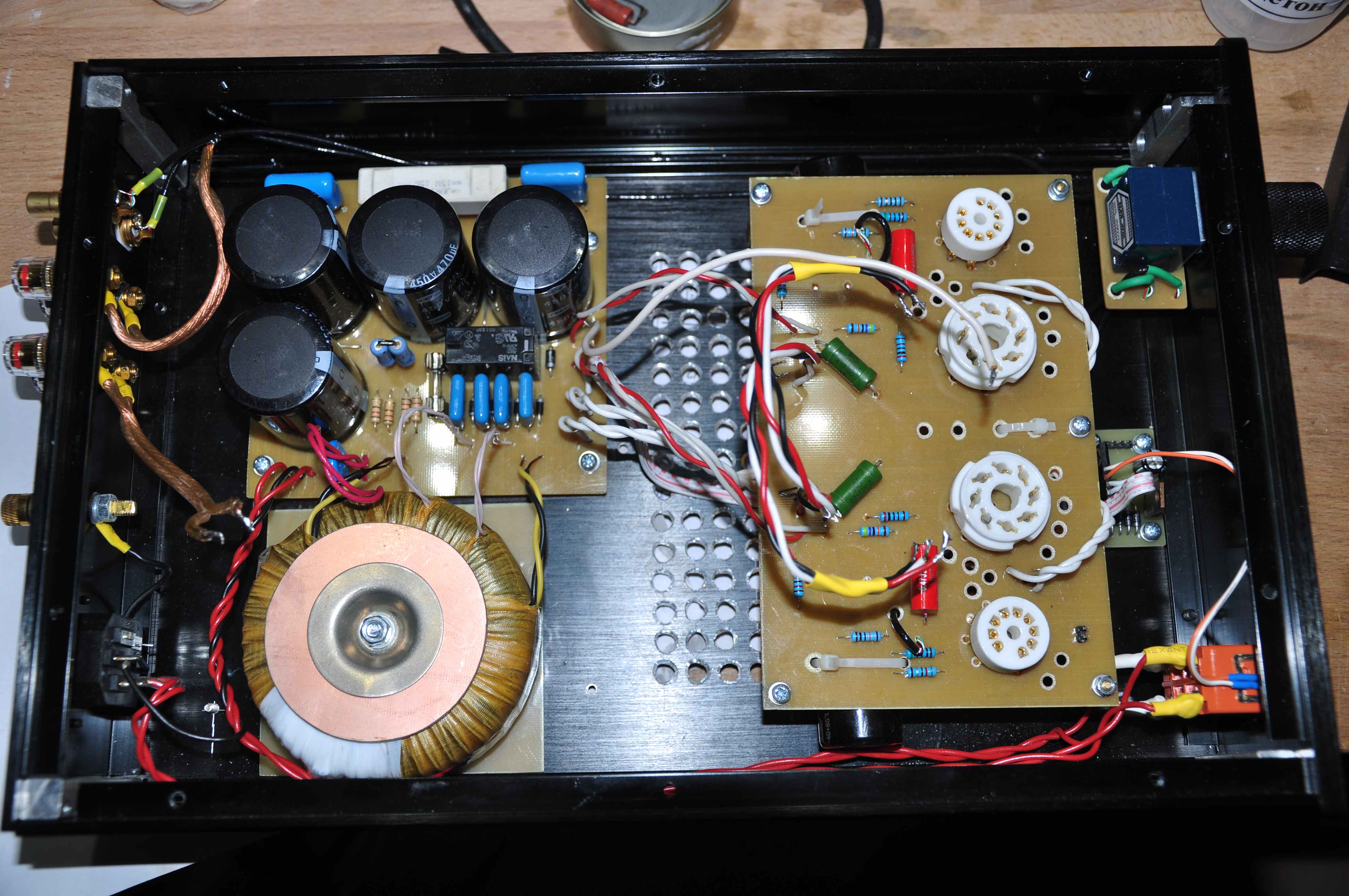 Усилитель в сборе