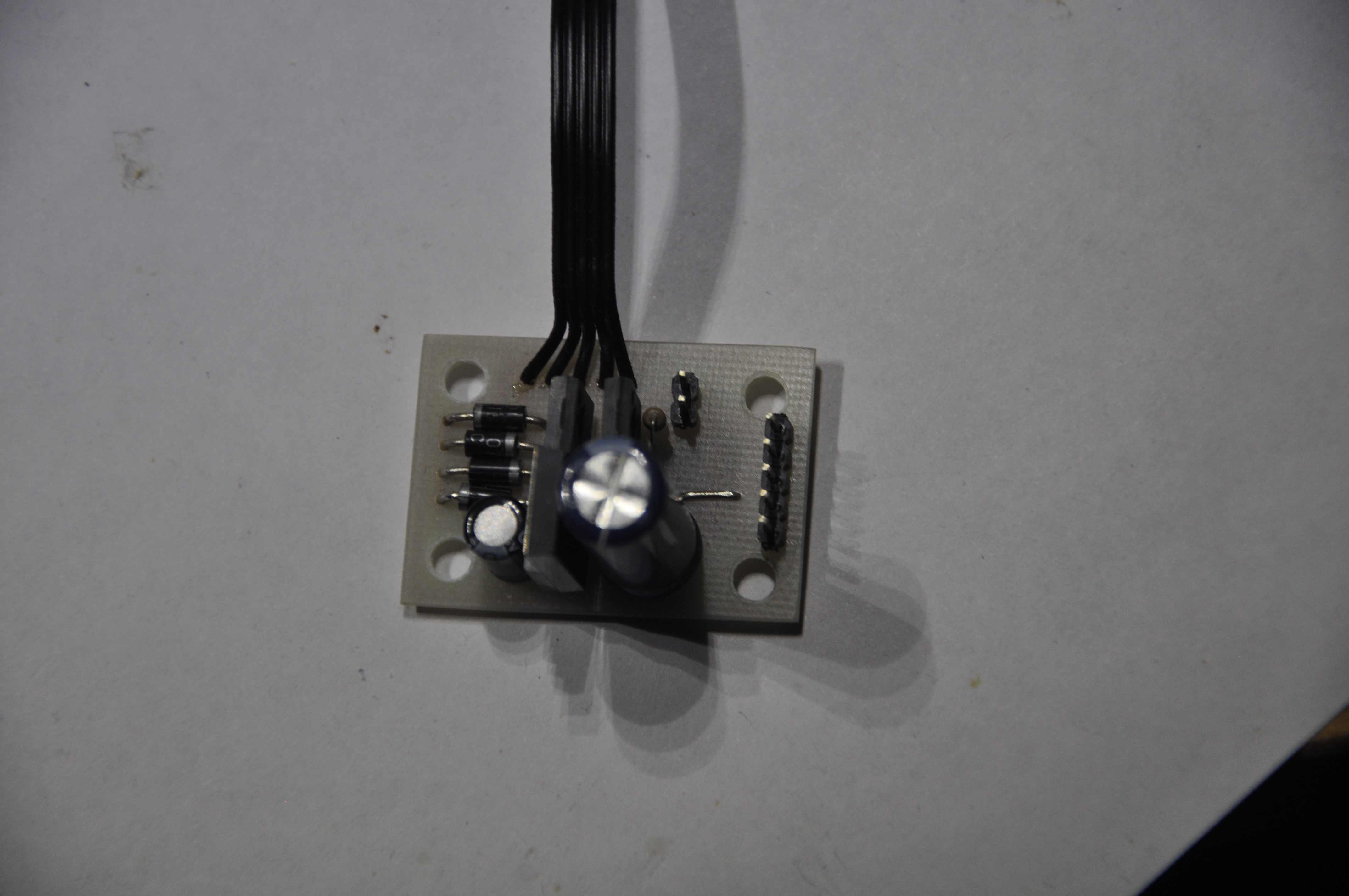 Плата блока питания в сборе