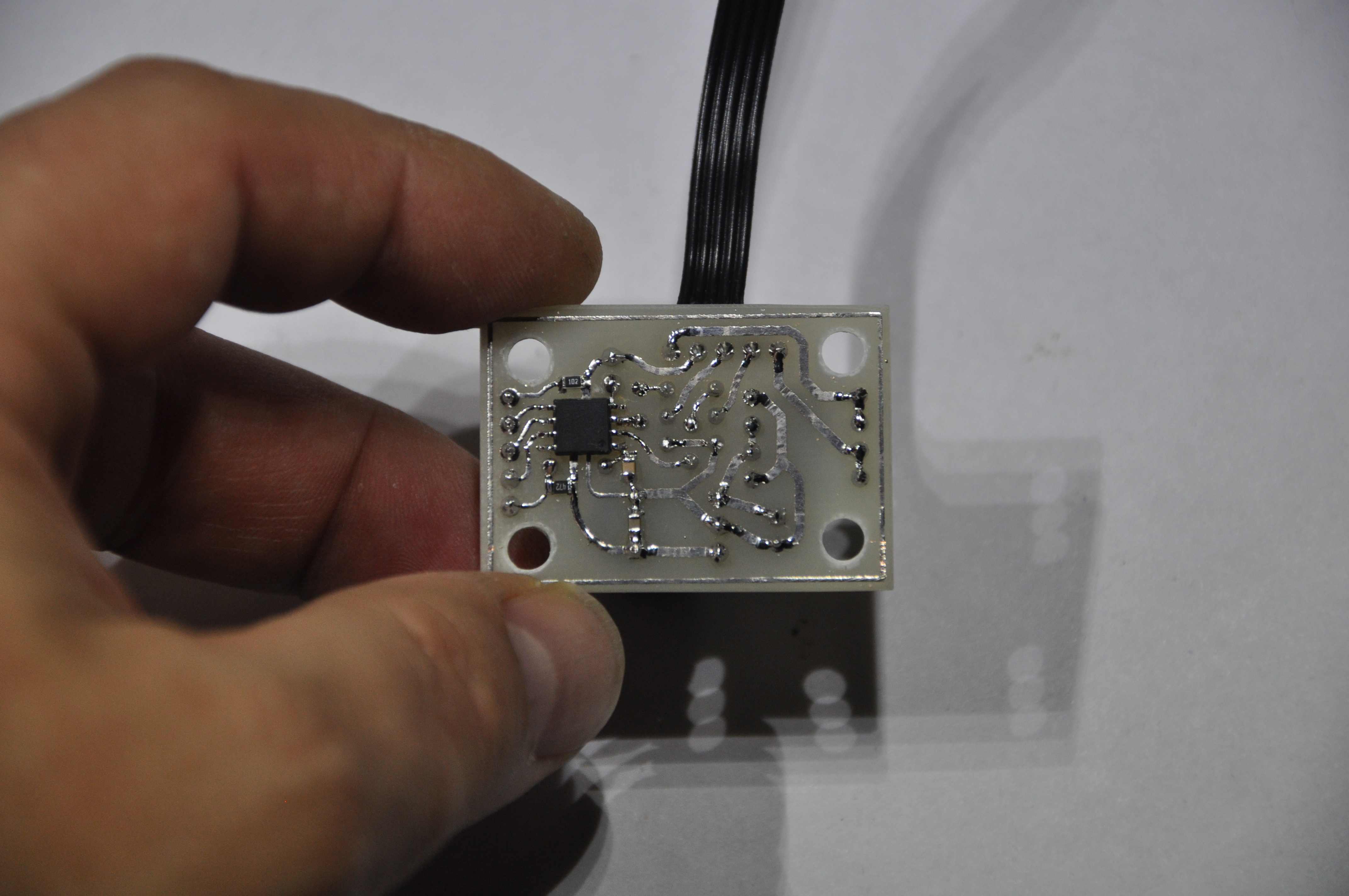 Плата блока питания в корпусе усилителя