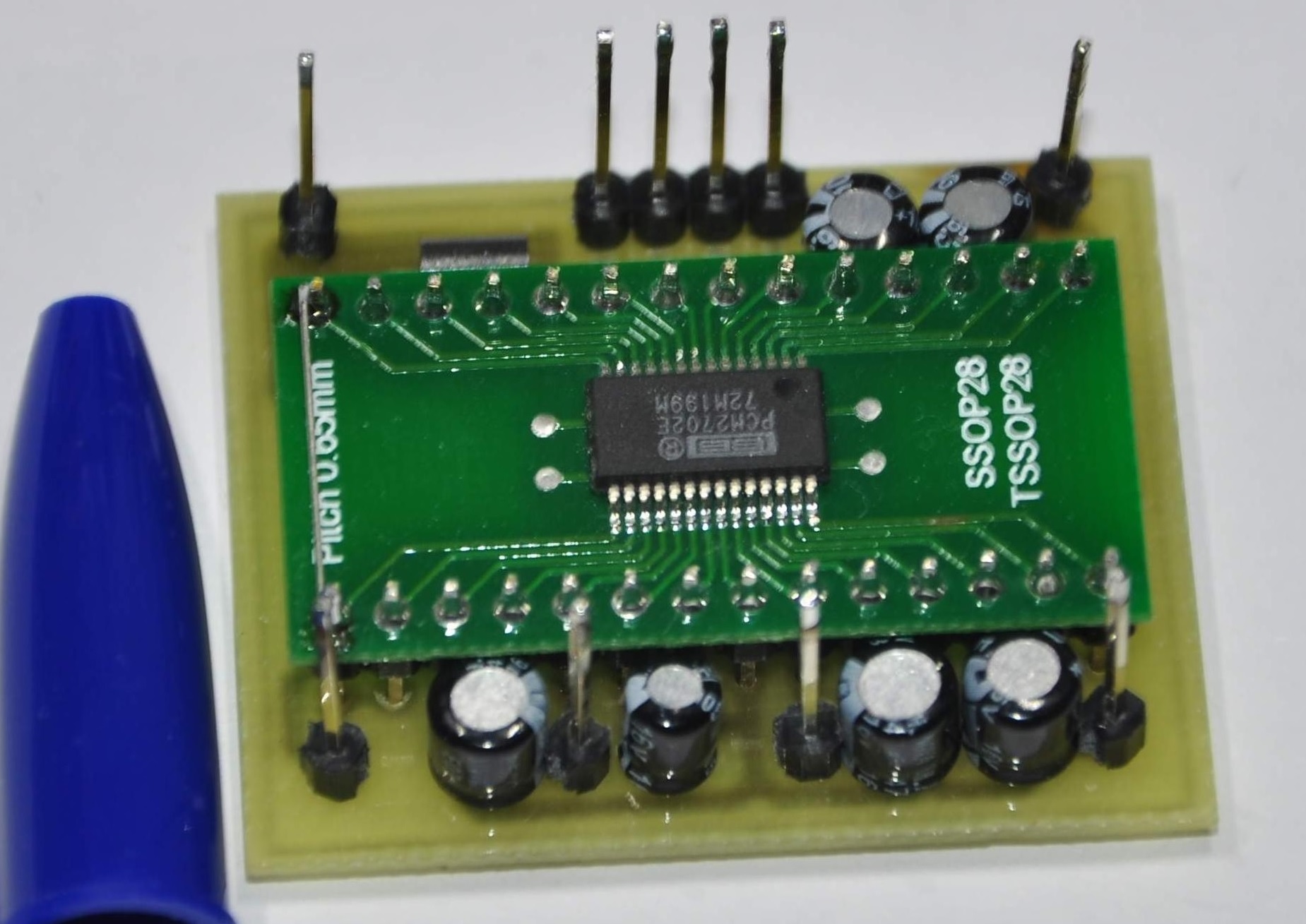 Модуль ЦАП с деталей