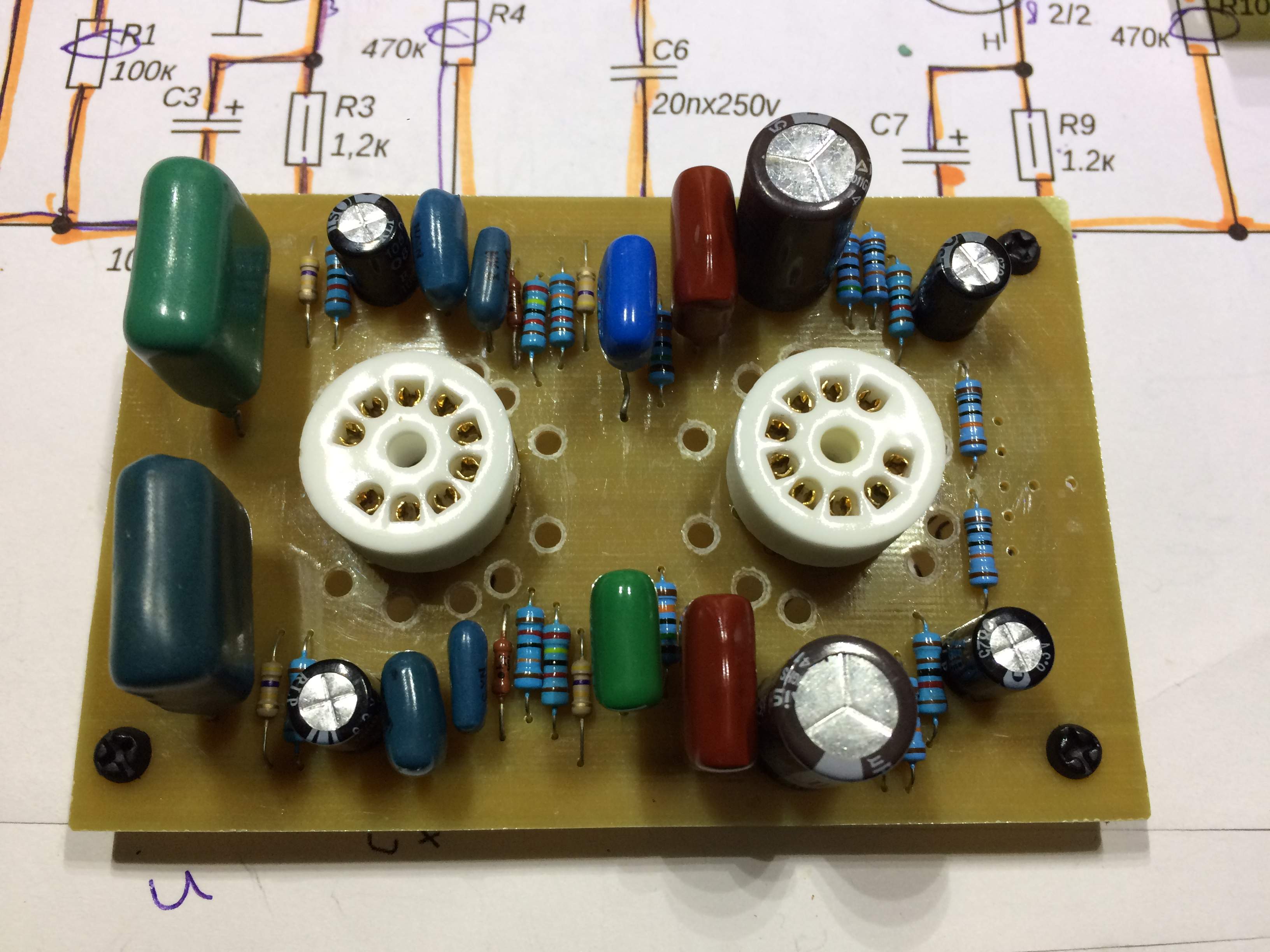 фонокорректор без ламп